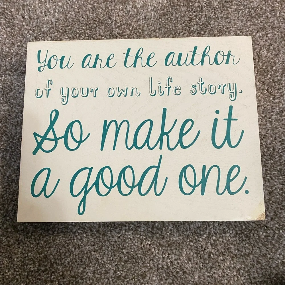 Home Decor — Display w/ Writing